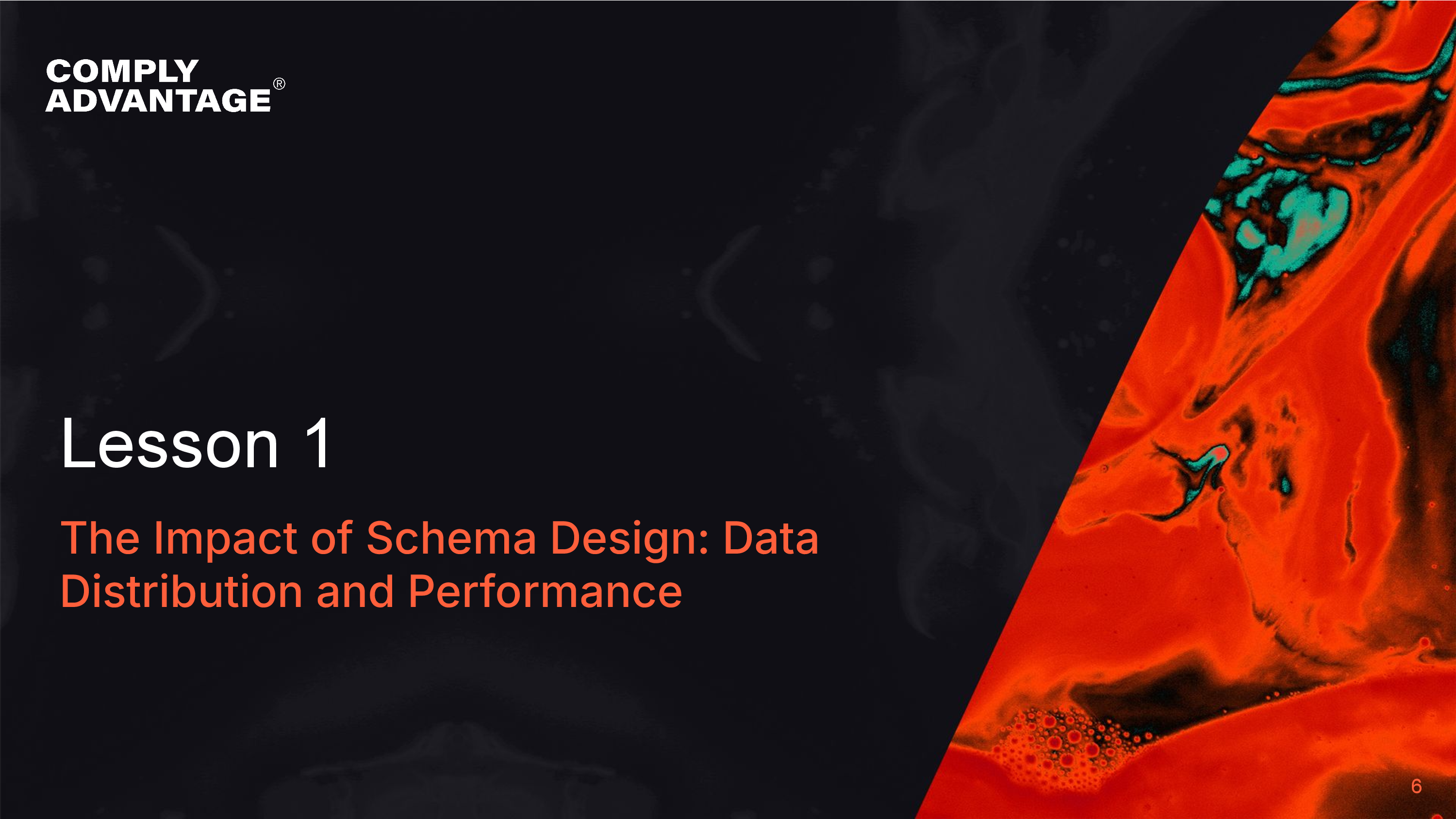 Lesson 1: The Impact of Schema Design: Data Distribution and Performance